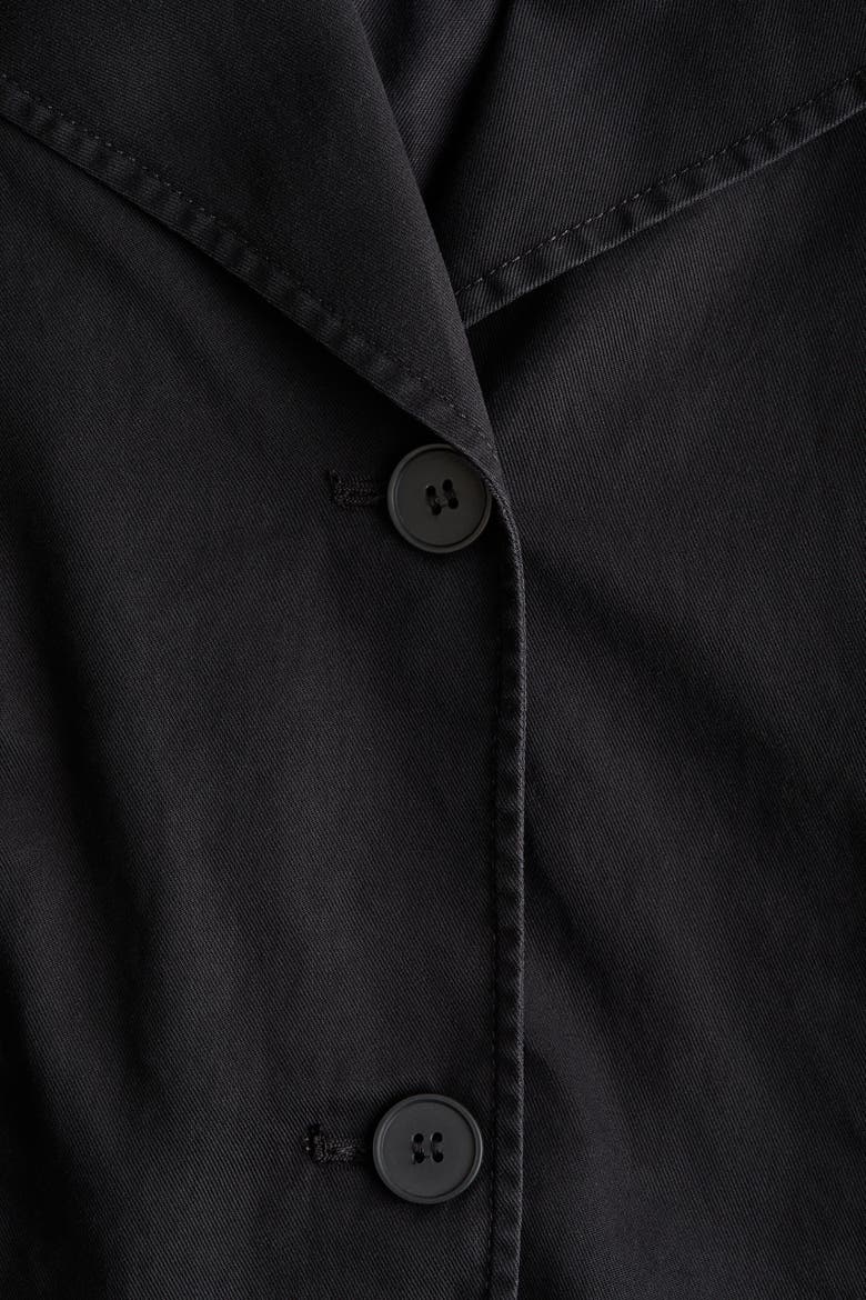 Twill Jacket, Alternate, color, Charcoal gray