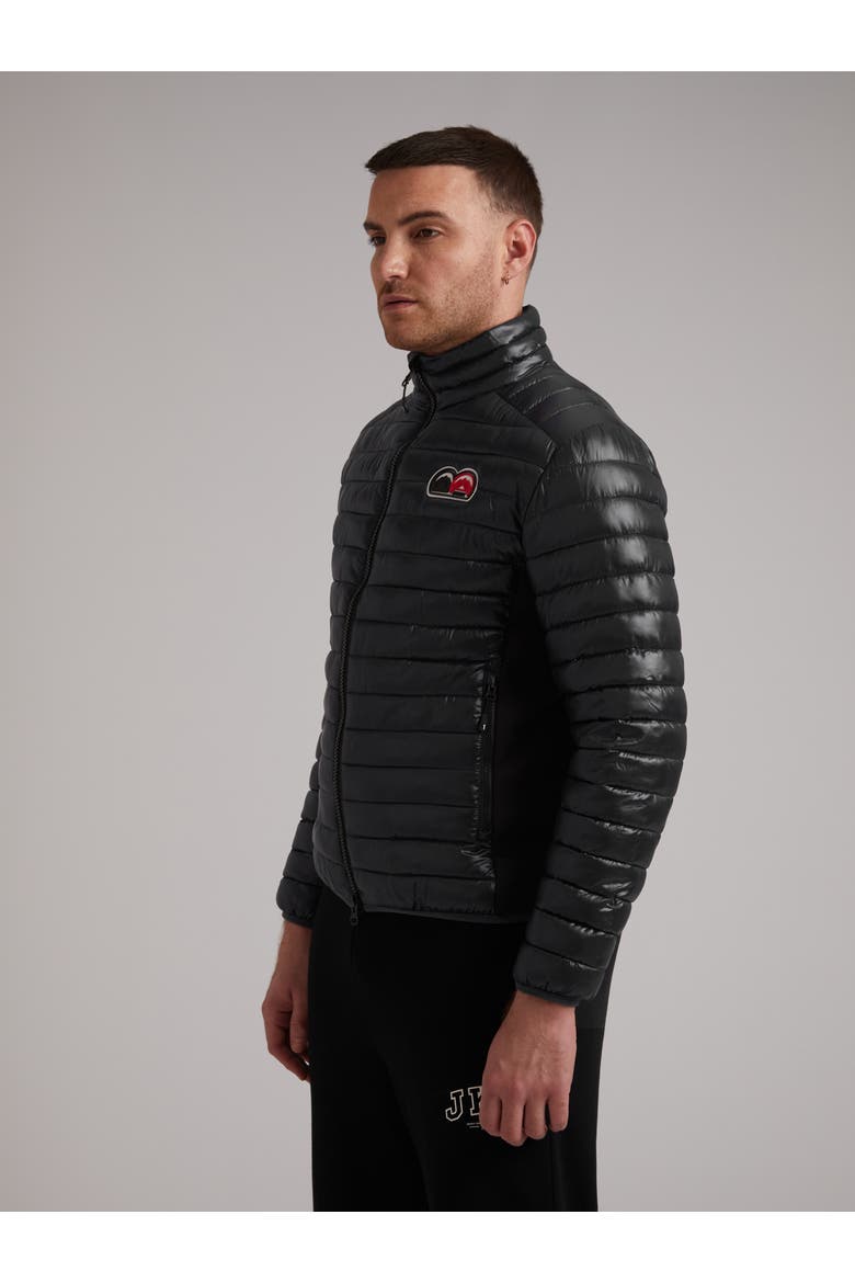 Sport L1Te Funnel Neck Jacket, Alternate, color, BLACK