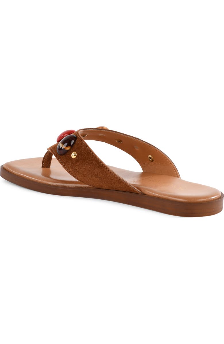 Seychelles Top Of The World Flip Flop, Alternate, color, Brown