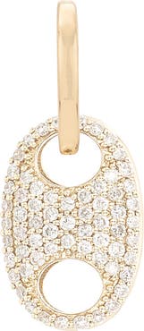 Adina Reyter Pavé Diamond Mariner Link Charm