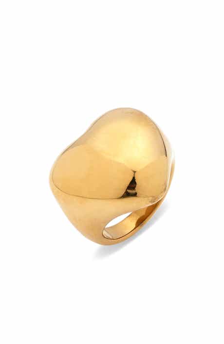 EYE CANDY LOS ANGELES Aisha Heart Statement Ring