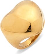 EYE CANDY LOS ANGELES Aisha Heart Statement Ring