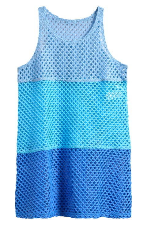 Kids' A-Line Colorblocked Cover-Up Dress (Little Kid & Big Kid)