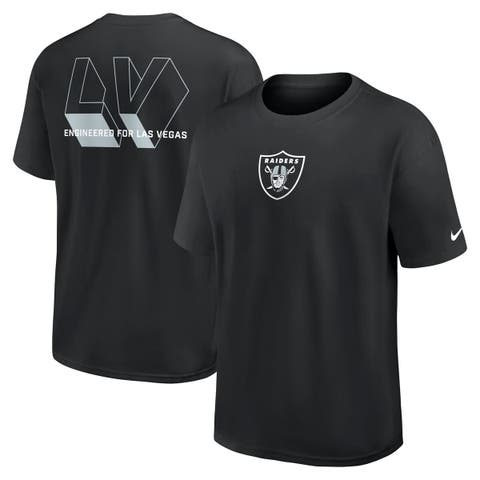 Men's Nike Black Las Vegas Raiders Dominate The Game Essential Max90 T-Shirt