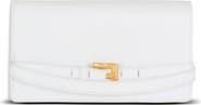 Balmain Shuffle calfskin wallet with chain