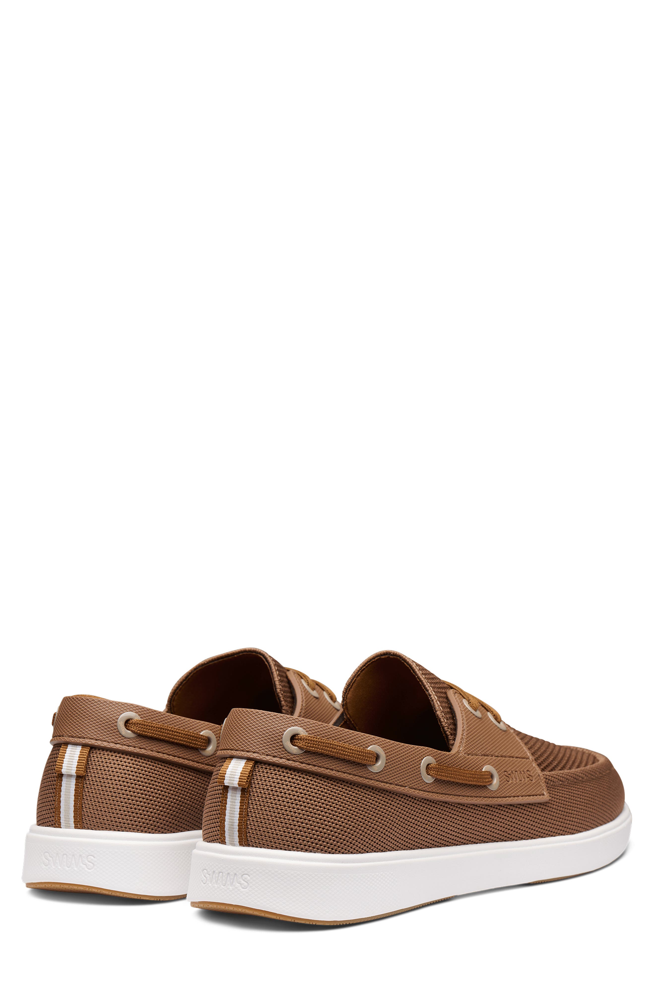 Breeze Boat Shoe, Alternate, color, COGNAC/ WHITE/ GUM