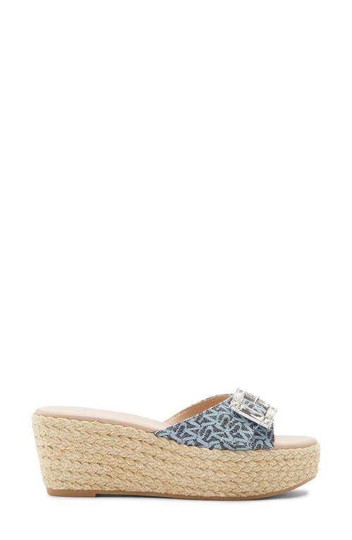 Stuart Weitzman June 75 Wedge Slide Sandal In Multi