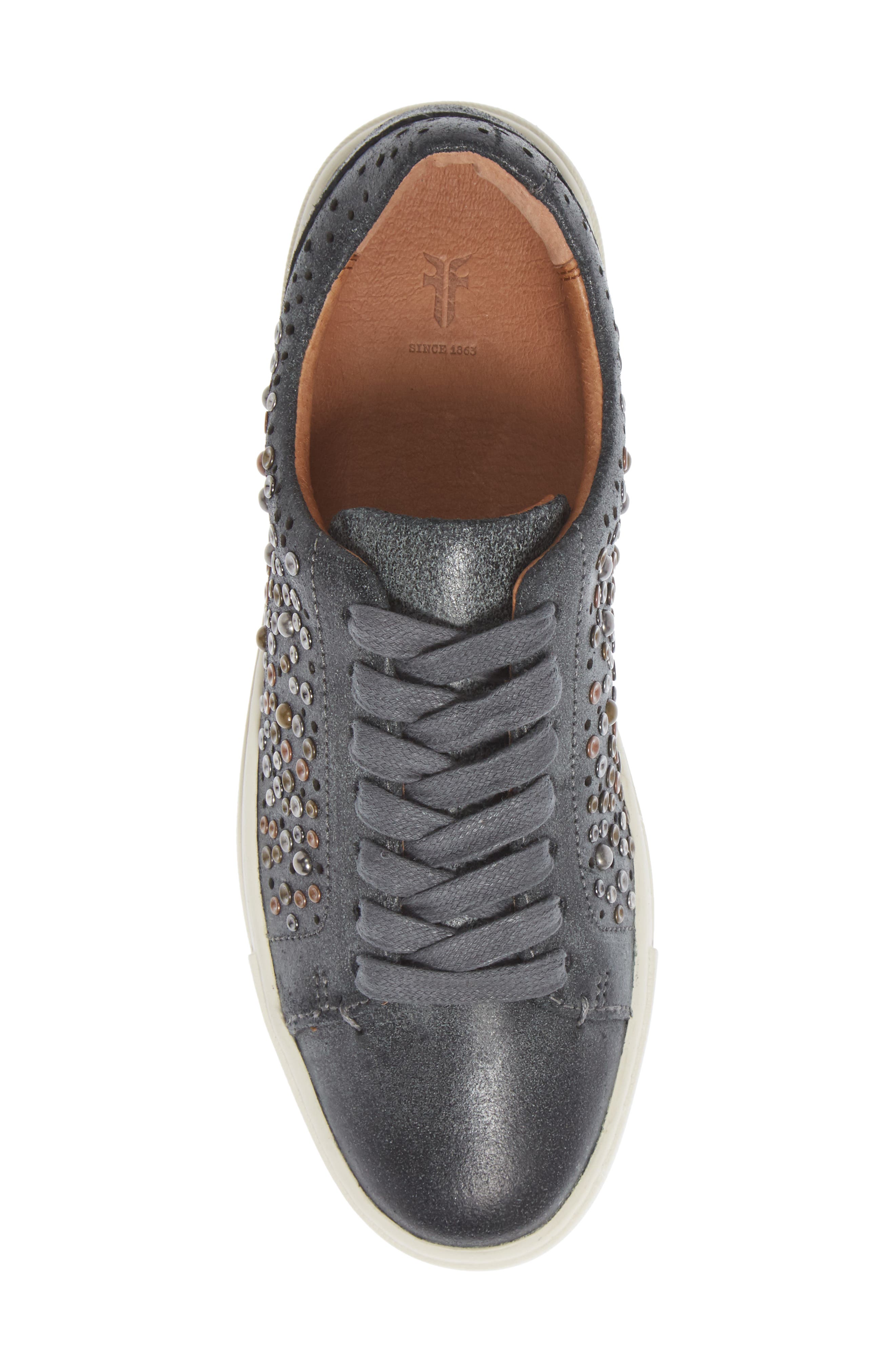 Frye Ivy Deco Stud Sneaker, Alternate, color, 