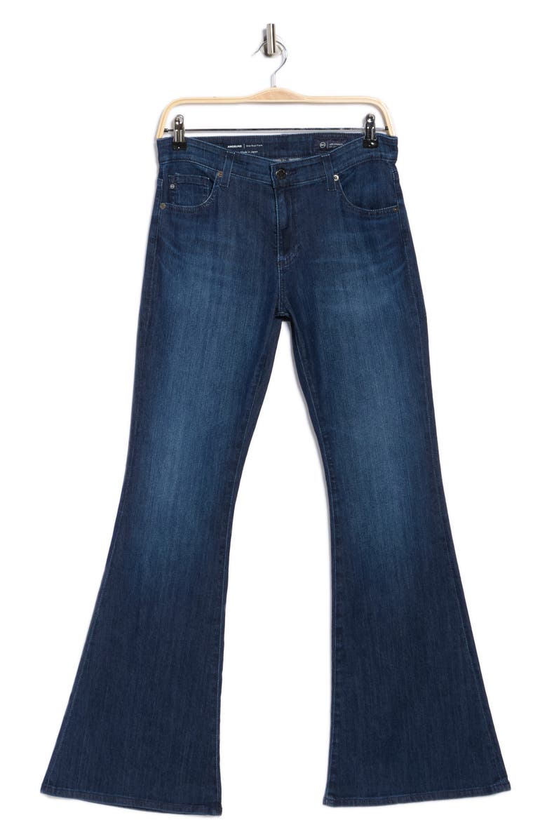 AG Angeline Mid Rise Flare Jeans, Alternate, color, Bravura
