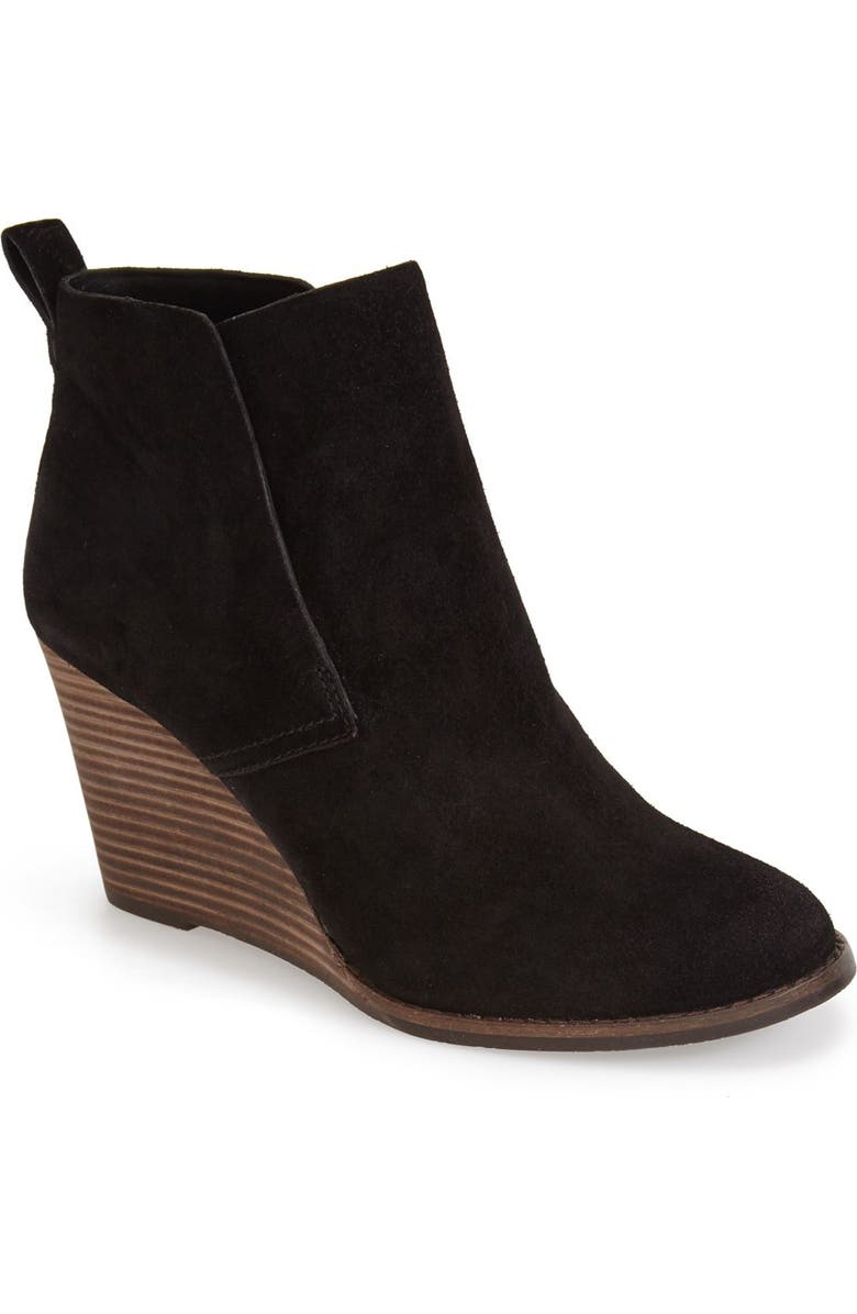 Lucky Brand 'Yoniana' Wedge Bootie, Main, color,
