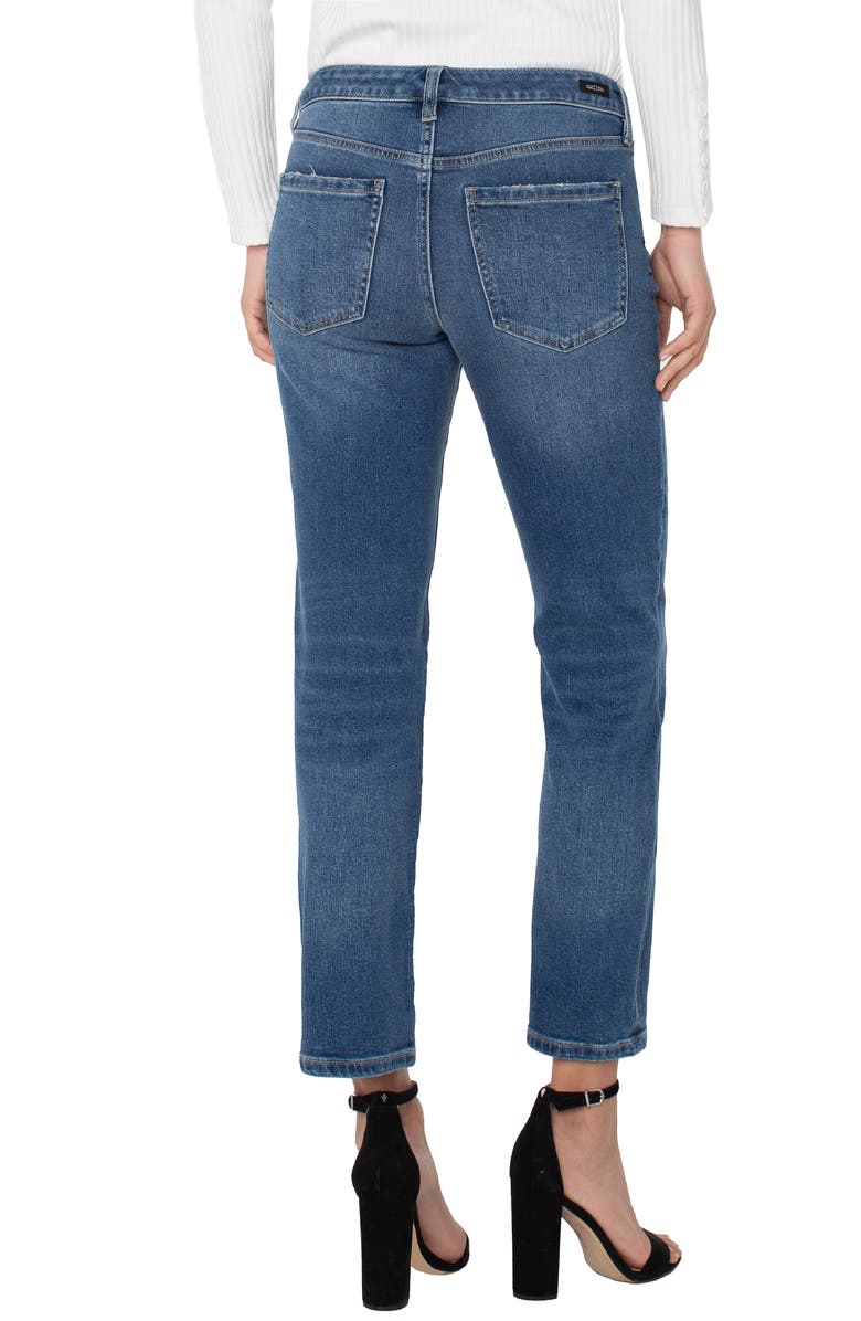 Liverpool Los Angeles High Waist Slim Jeans, Alternate, color, Rodney