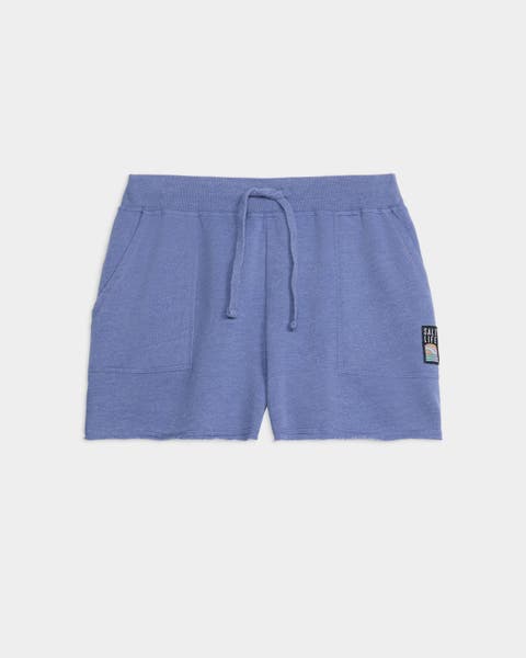 Salty Mind Ocean Washed Fleece Short