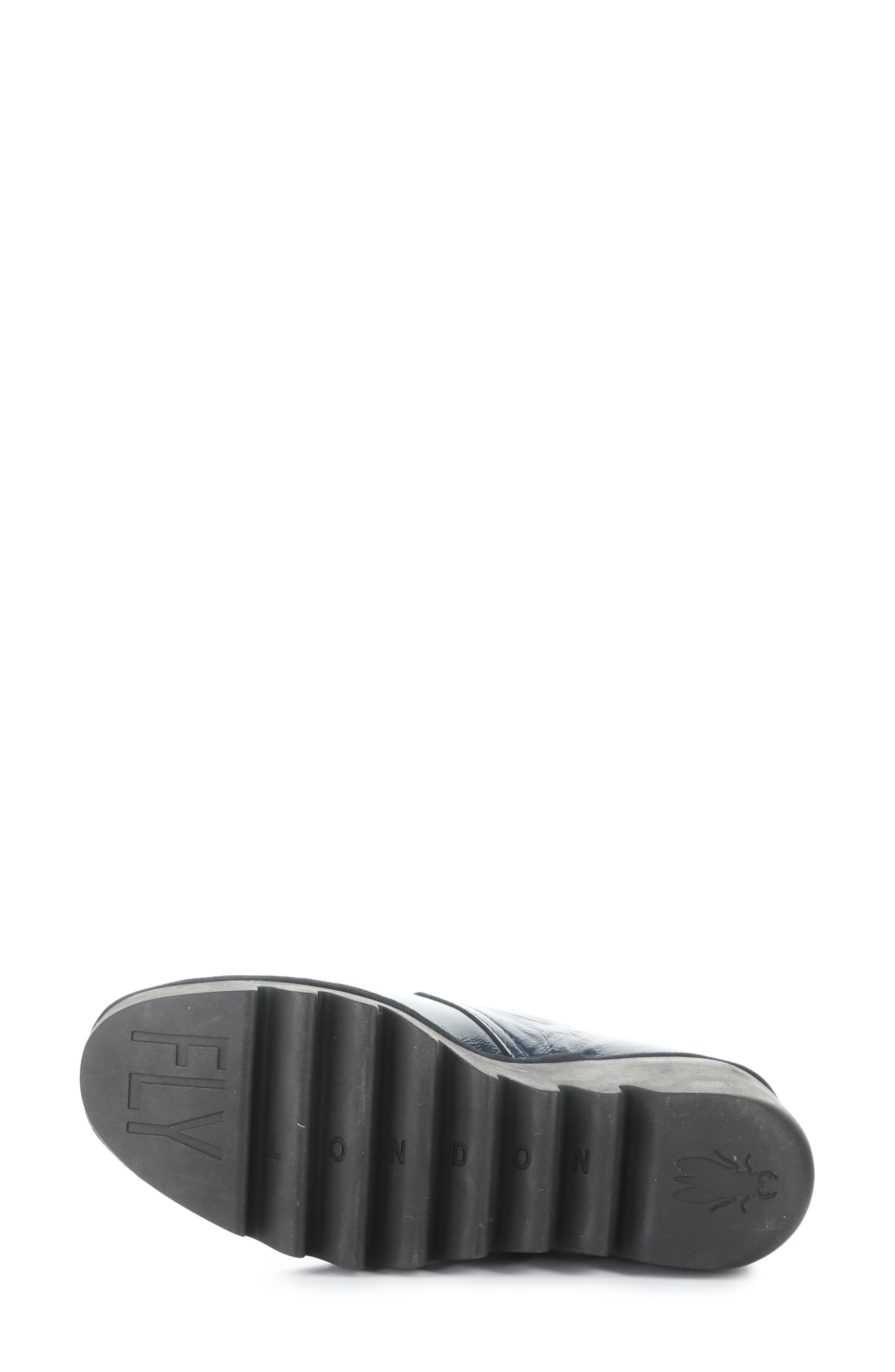 Fly London Birt Wedge Bootie, Alternate, color, 014 Navy