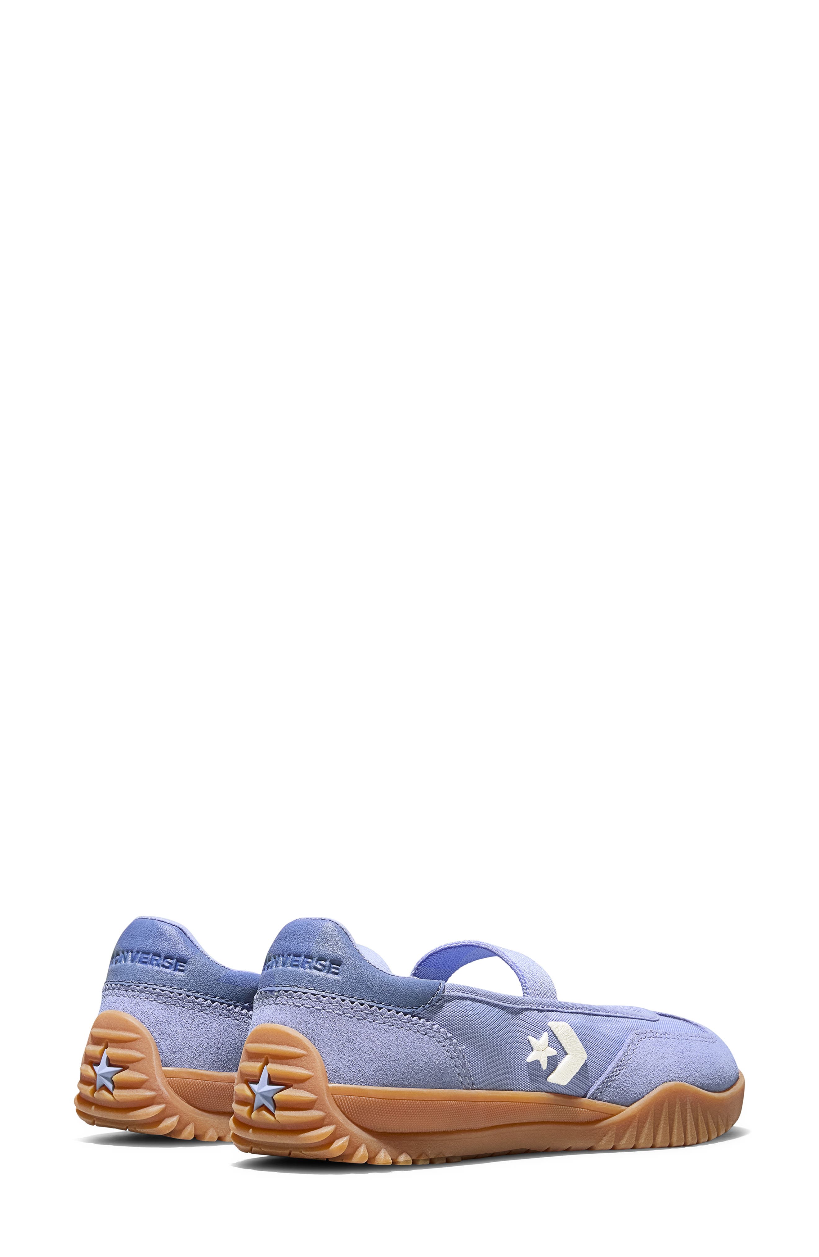 Gender Inclusive Run Star Trainer Ballet Flat, Alternate, color, VERY PERI/ INDIGO STORM/ GUM