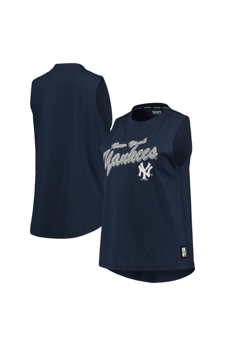 DKNY SPORT Women's DKNY Sport Navy New York Yankees Marcie Tank Top, Alternate, color, Navy