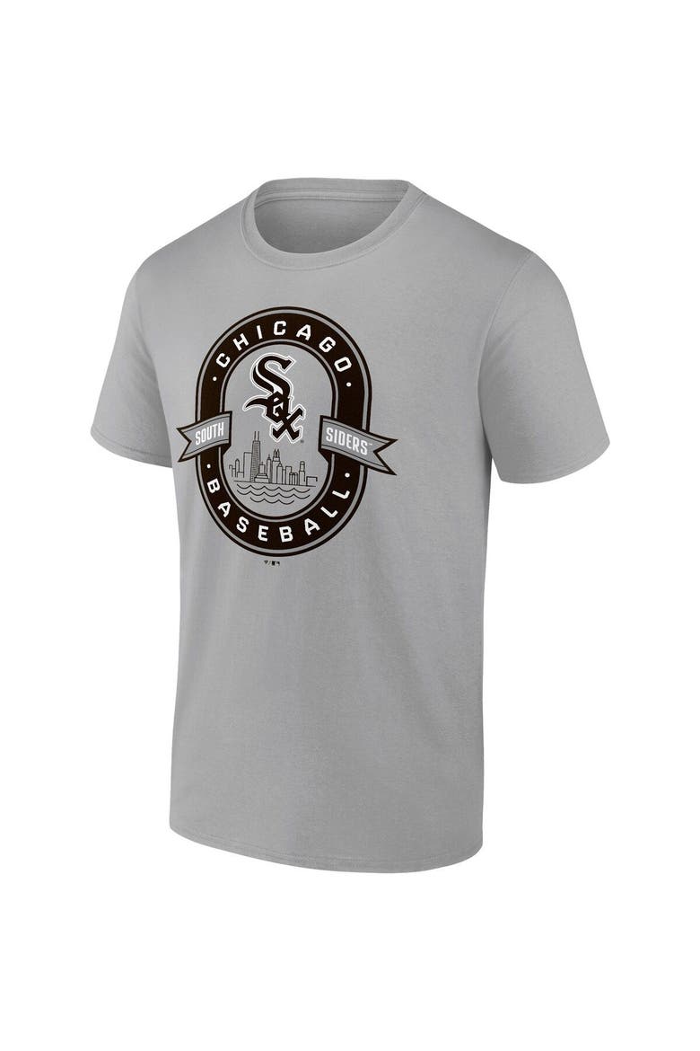 Men's Fanatics Branded Gray Chicago White Sox Iconic Glory Bound T-Shirt, Alternate, color, Gray