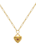 Murkani Love You Large Heart Necklace