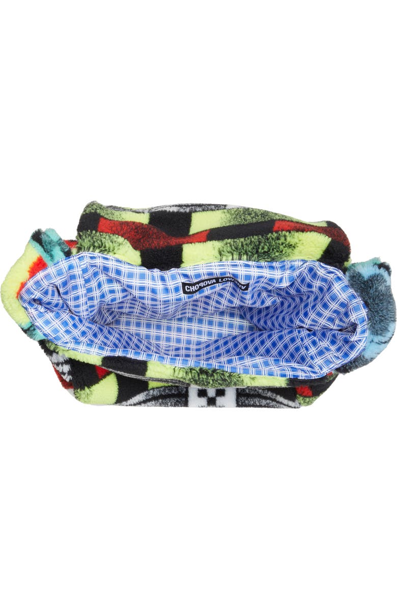 Chopova Lowena Patchwork Fleece Shoulder Bag, Alternate, color,