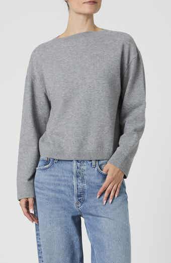 French Connection Boat Neck Drop Shoulder Sweater