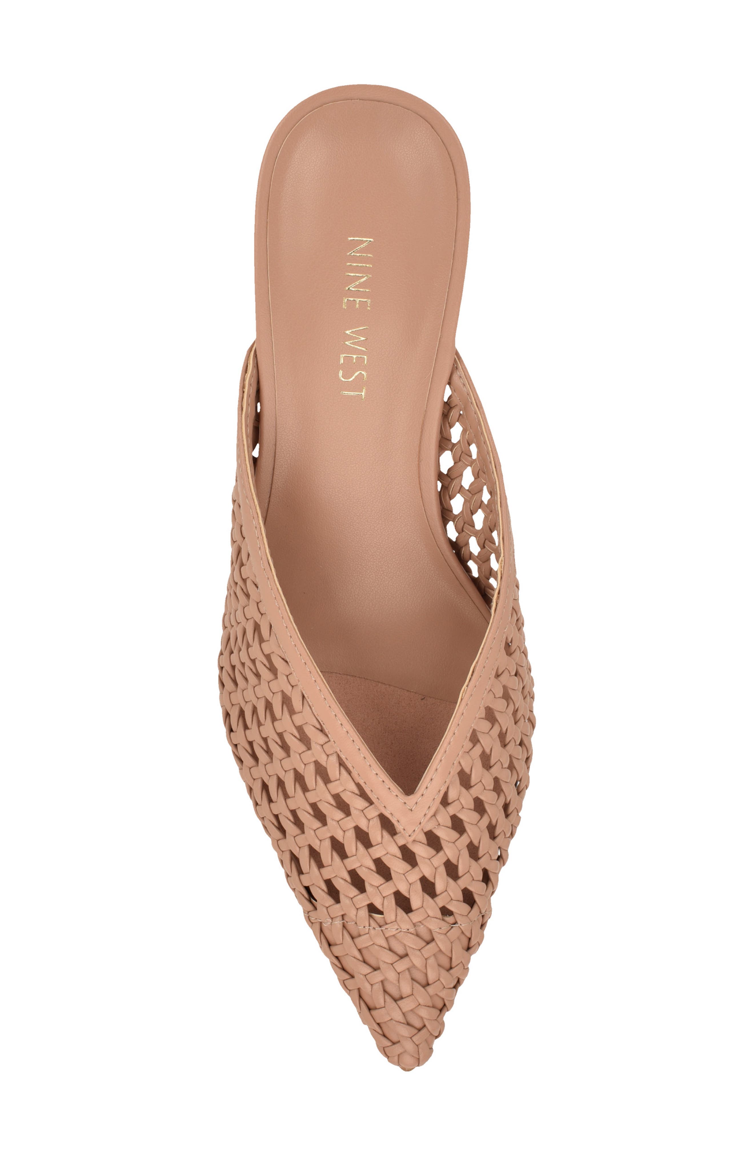 Amelli Woven Mule, Alternate, color, LIGHT NATURAL