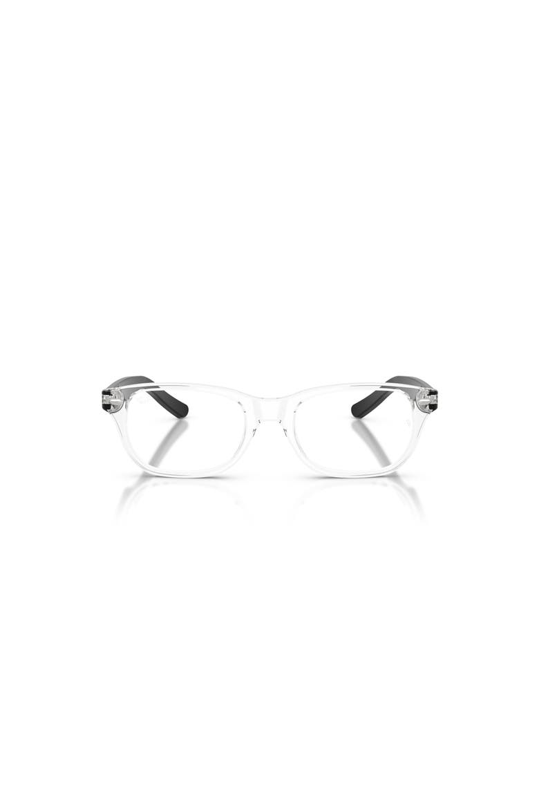 48mm Square optical glasses, Alternate, color, Transparent