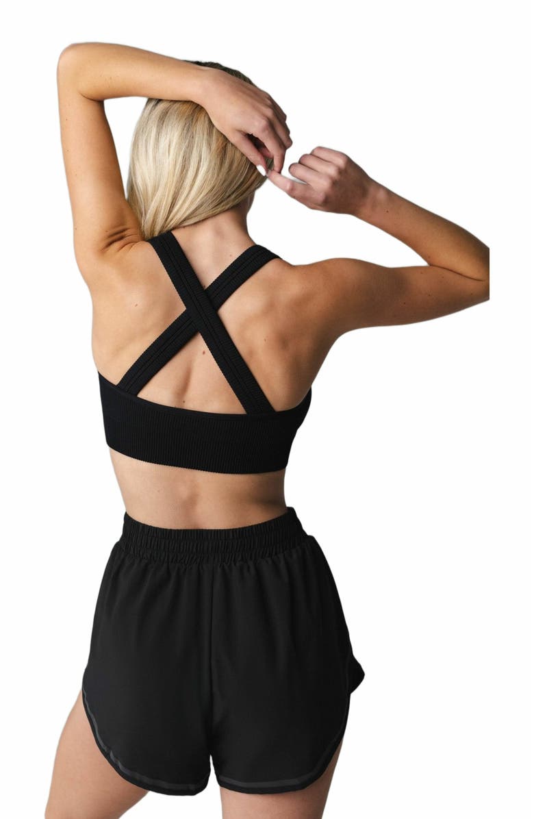 Vitality Synergy X Bra, Alternate, color, Midnight