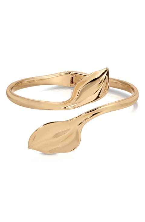 Twisted Petal Cuff Bracelet