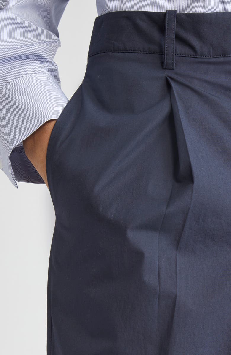 TWP Houston Pleated Pants, Alternate, color, Midnight