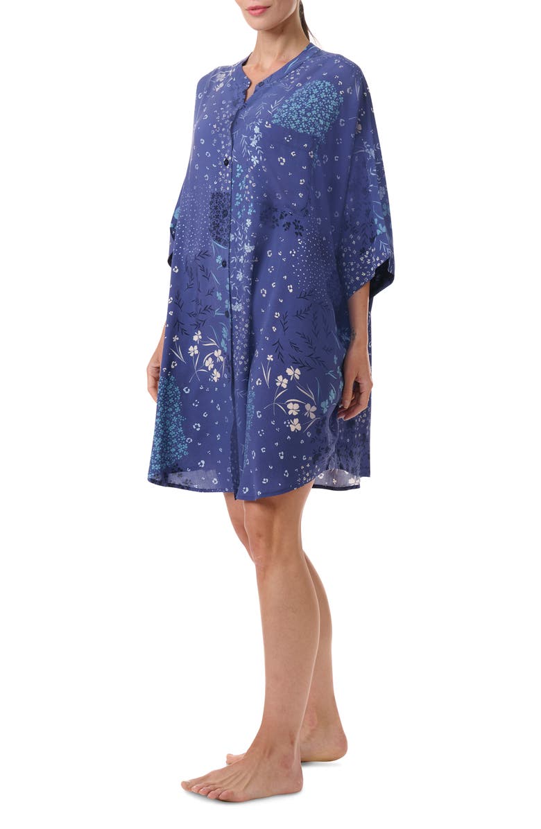 Splendid Oversize Button-Up Nightgown, Alternate, color, 