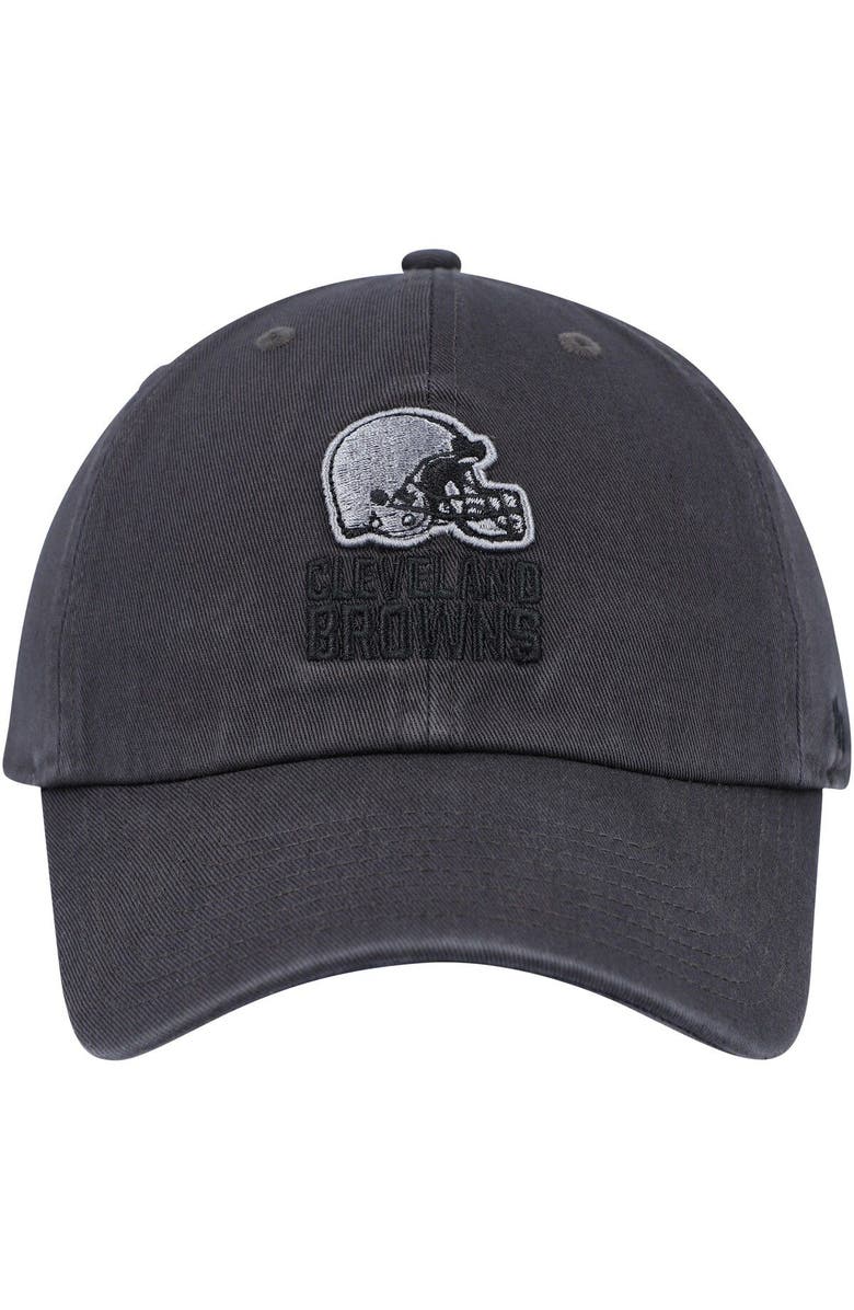 '47 Men's '47 Charcoal Cleveland Browns Clean Up Tonal Adjustable Hat, Alternate, color, 