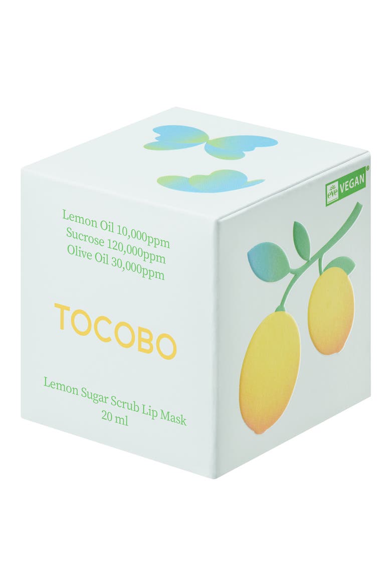 Lemon Sugar Scrub Lip Mask, Alternate, color, NO COLOR