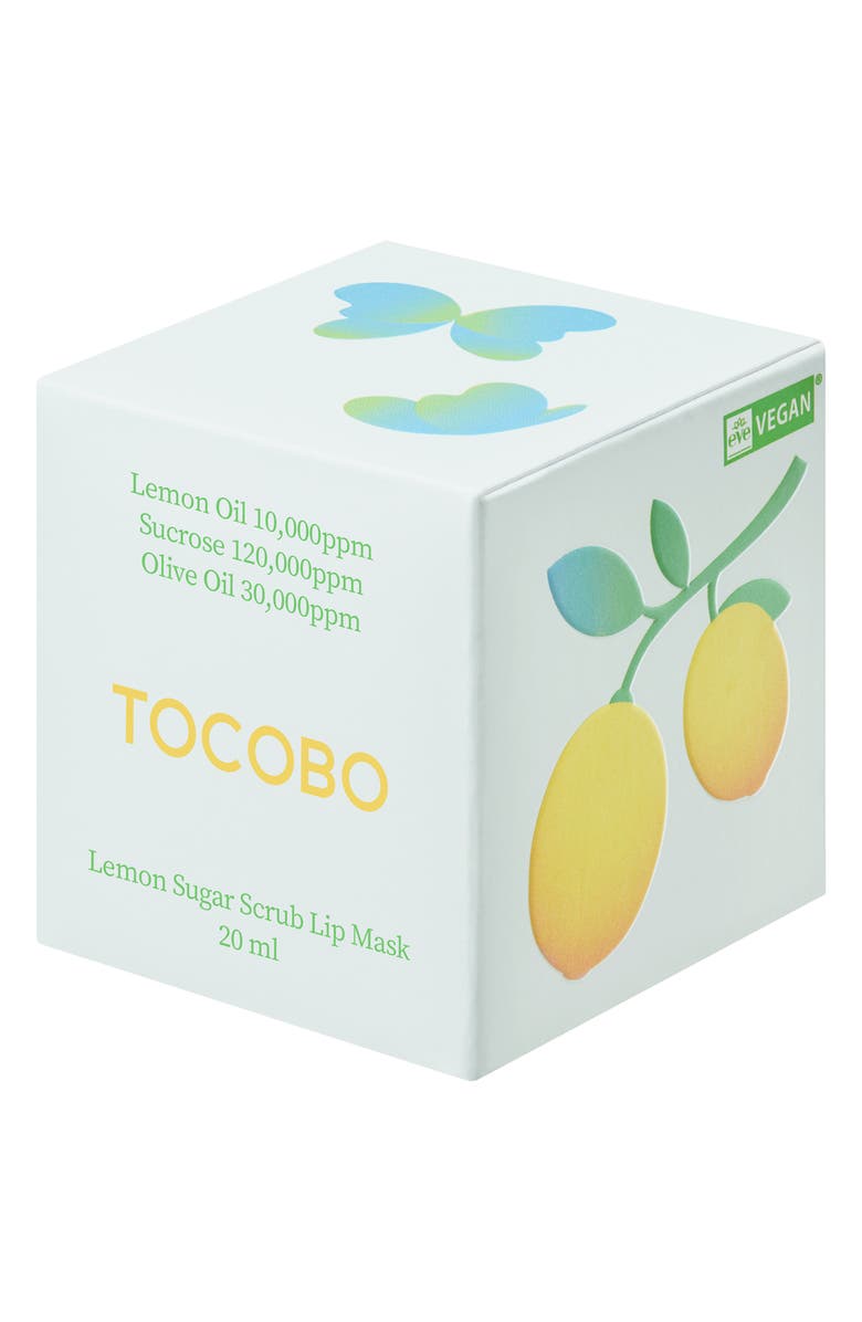 Tocobo Lemon Sugar Scrub Lip Mask, Alternate, color,