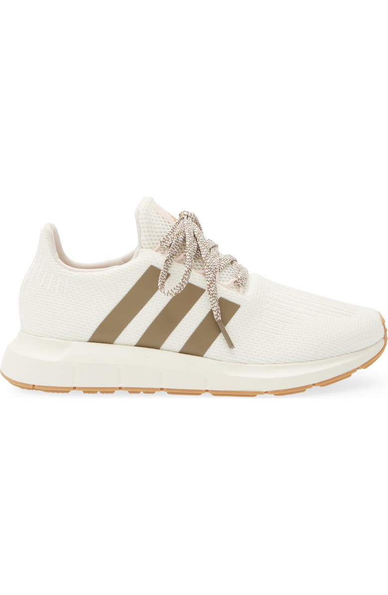 adidas Swift Run 1.0 Running Shoe, Alternate, color, Off White/ Khaki/ Quartz