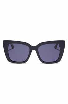 DIFF Lizzy 54mm Gradient Cat Eye Sunglasses