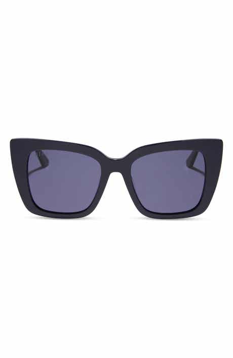 DIFF Lizzy 54mm Gradient Cat Eye Sunglasses