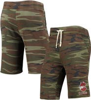 ALTERNATIVE APPAREL Men's Camo Alternative Apparel Clemson Tigers Victory Lounge Shorts