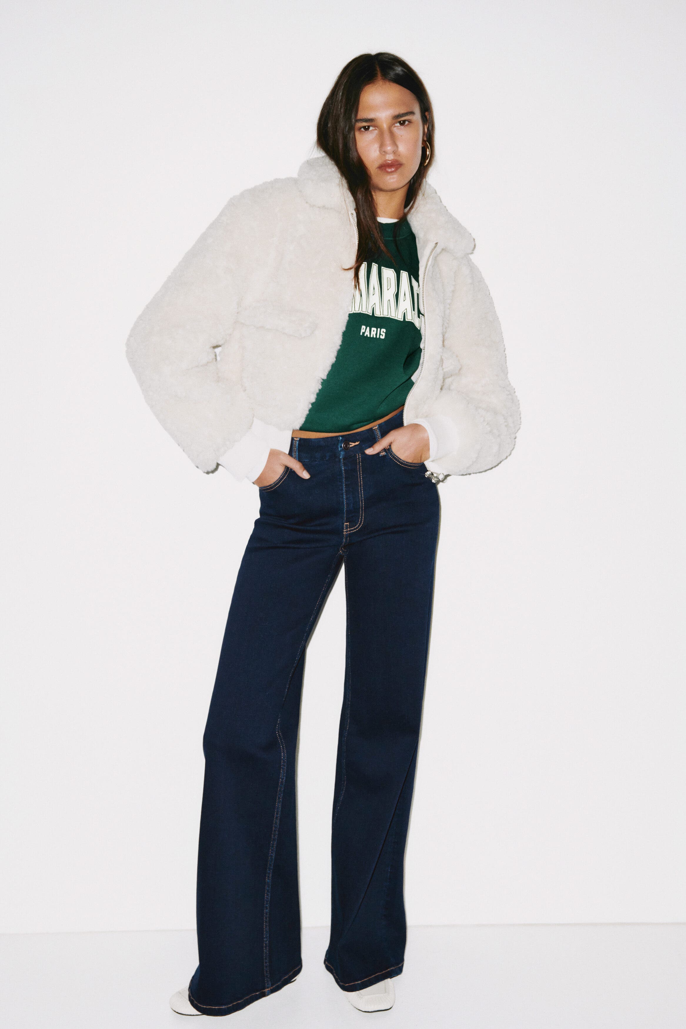 Wide High Jeans - image 4