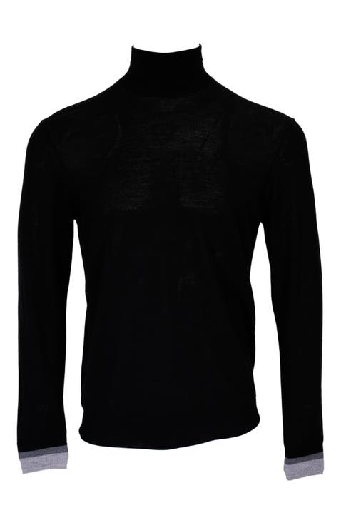 Ronald Merino Wool Turtleneck Sweater