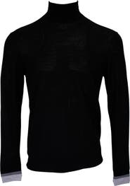 Lords of Harlech Ronald Merino Wool Turtleneck Sweater