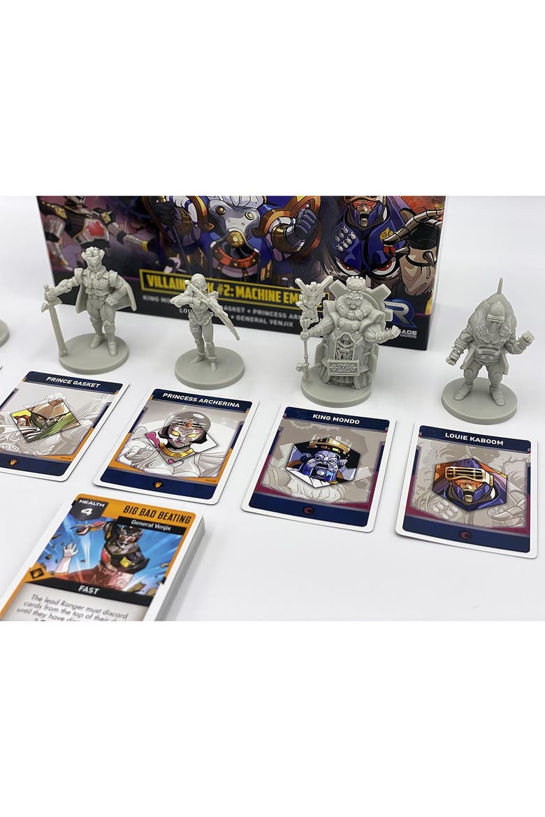 Power Rangers Heroes Of The Grid Villain Pack #2 Machine Empire Expansion, Alternate, color, Multicolored