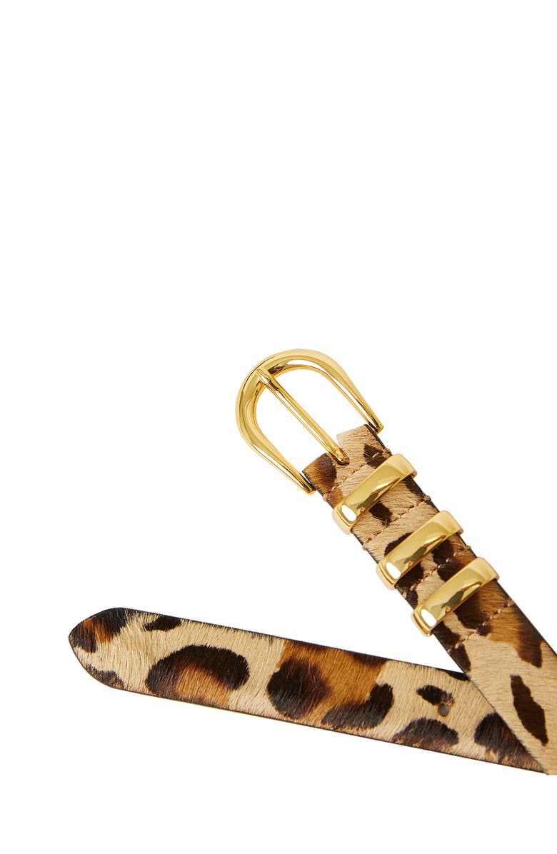 B-Low the Belt Kad Genuine Calf Hair Belt, Alternate, color,