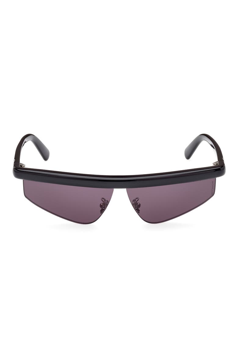 Orizion 65mm Rectangular Sunglasses, Main, color, BLACK / SMOKE