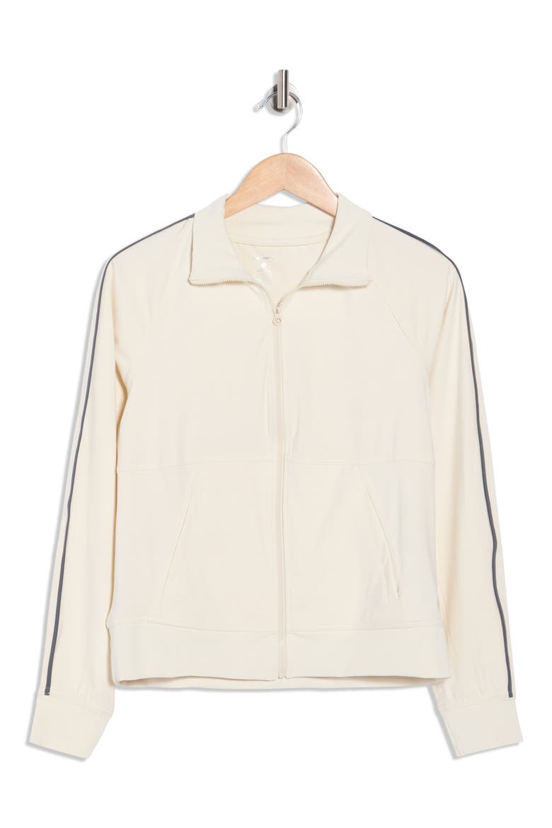 Perfect Piping Jacket, Alternate, color, BIRCH W/ TURBULENCE