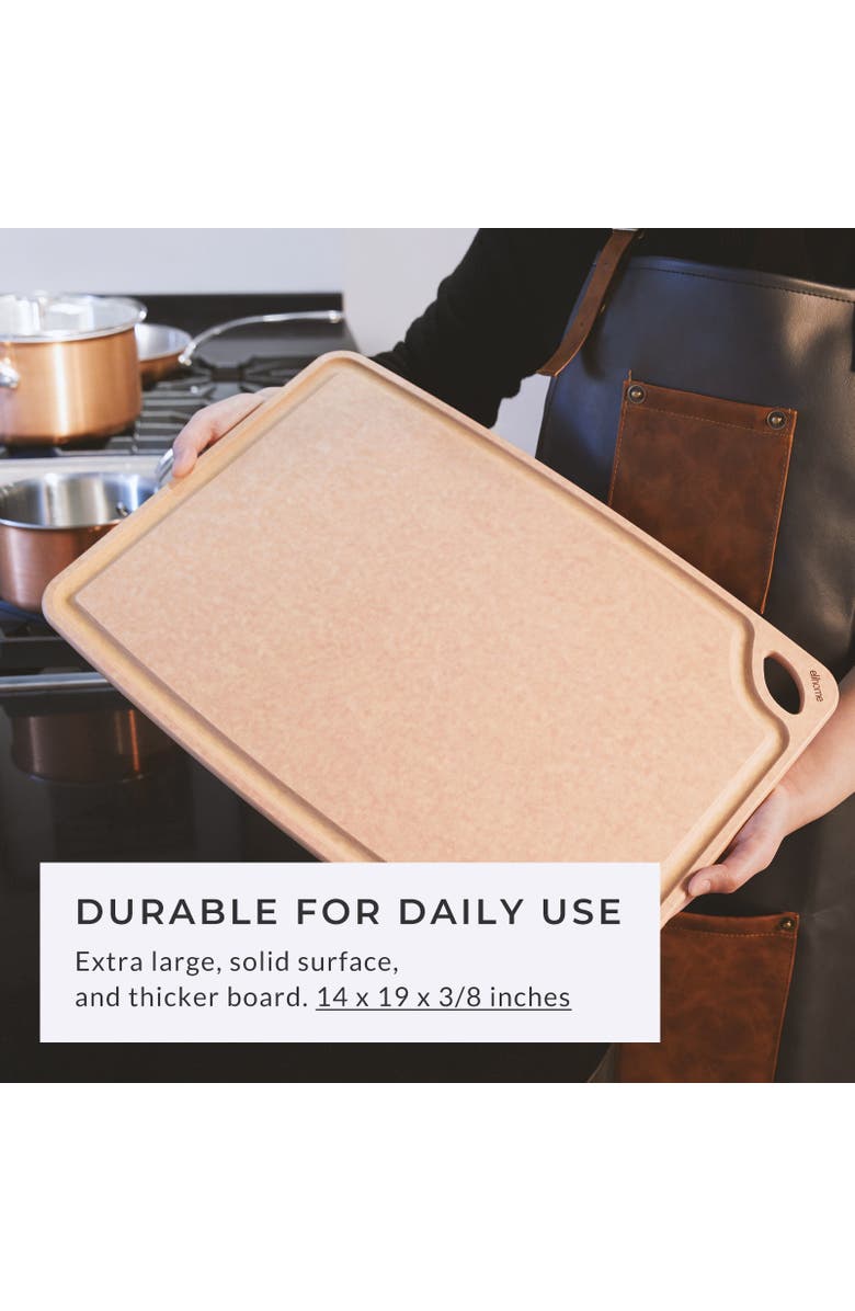 Eli Home Classic Series 14 x 19 x 1/4 Cutting Board - X Large, Alternate, color, Brown