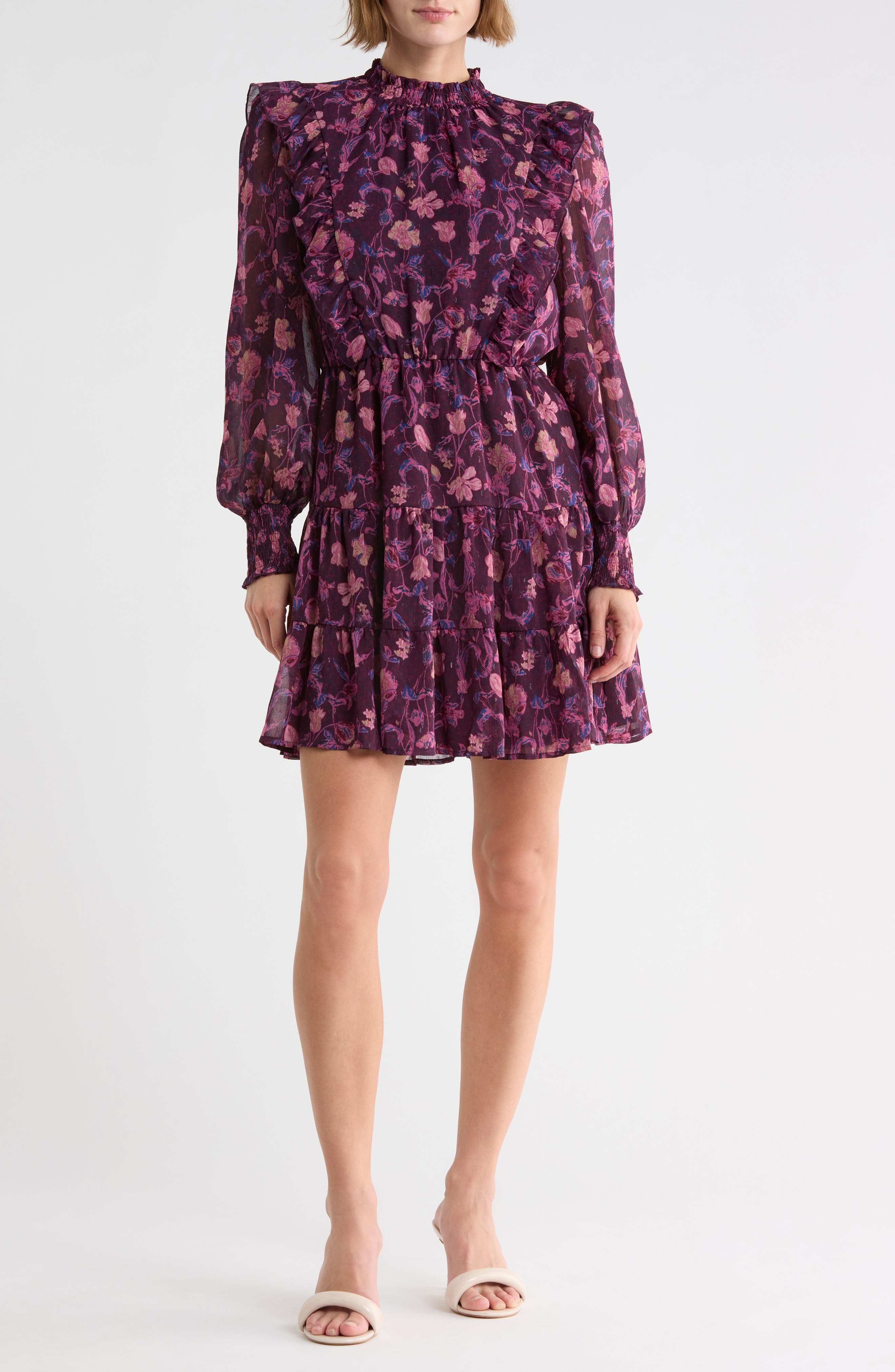 BURGUNDY CHLOE BOTANICAL