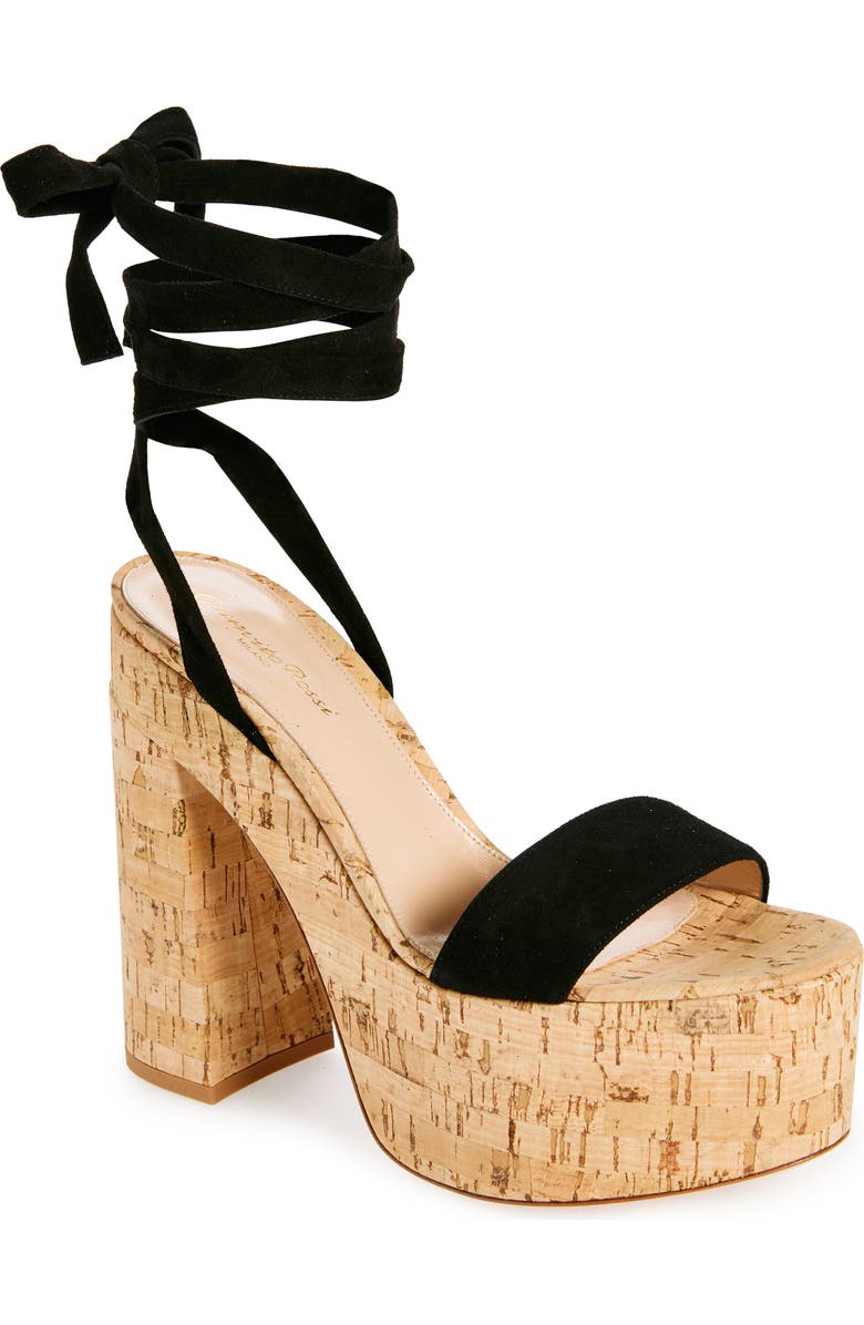 Gianvito Rossi Ambra Platform Sandal, Main, color,