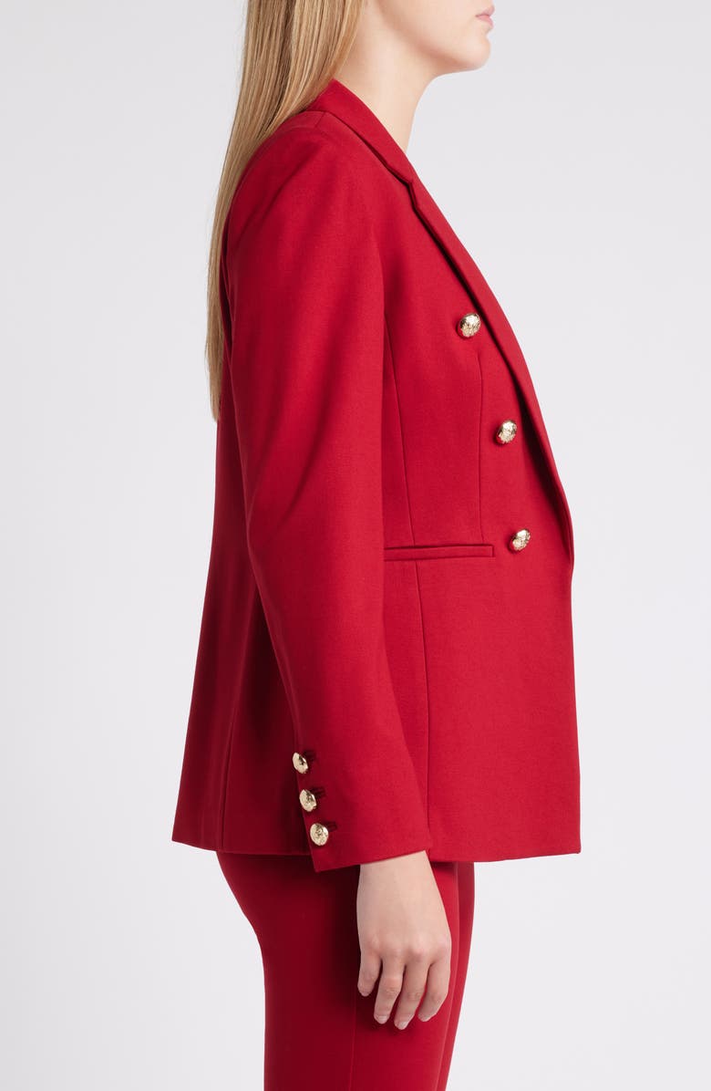 Anne Klein Faux Double Breasted Jacket, Alternate, color, 