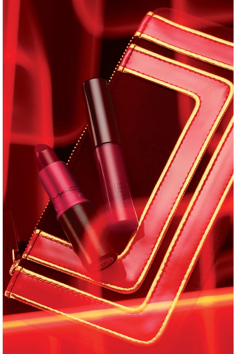 M·A·C 'Stroke of Midnight - Pink' Lip & Cheek Bag (Nordstrom Exclusive), Alternate, color, PINK