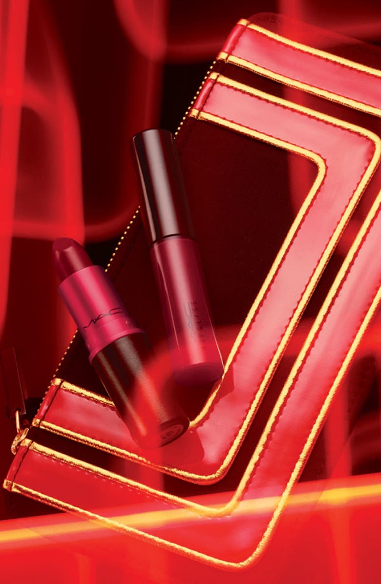 MAC Cosmetics M·A·C 'Stroke of Midnight - Pink' Lip & Cheek Bag, Alternate, color, 