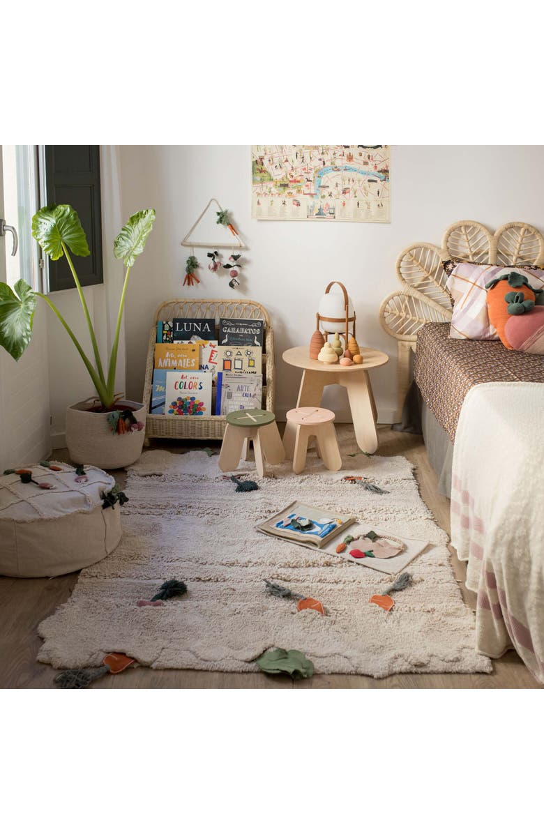 Lorena Canals Washable rug Veggie Garden, Alternate, color, Multicolor